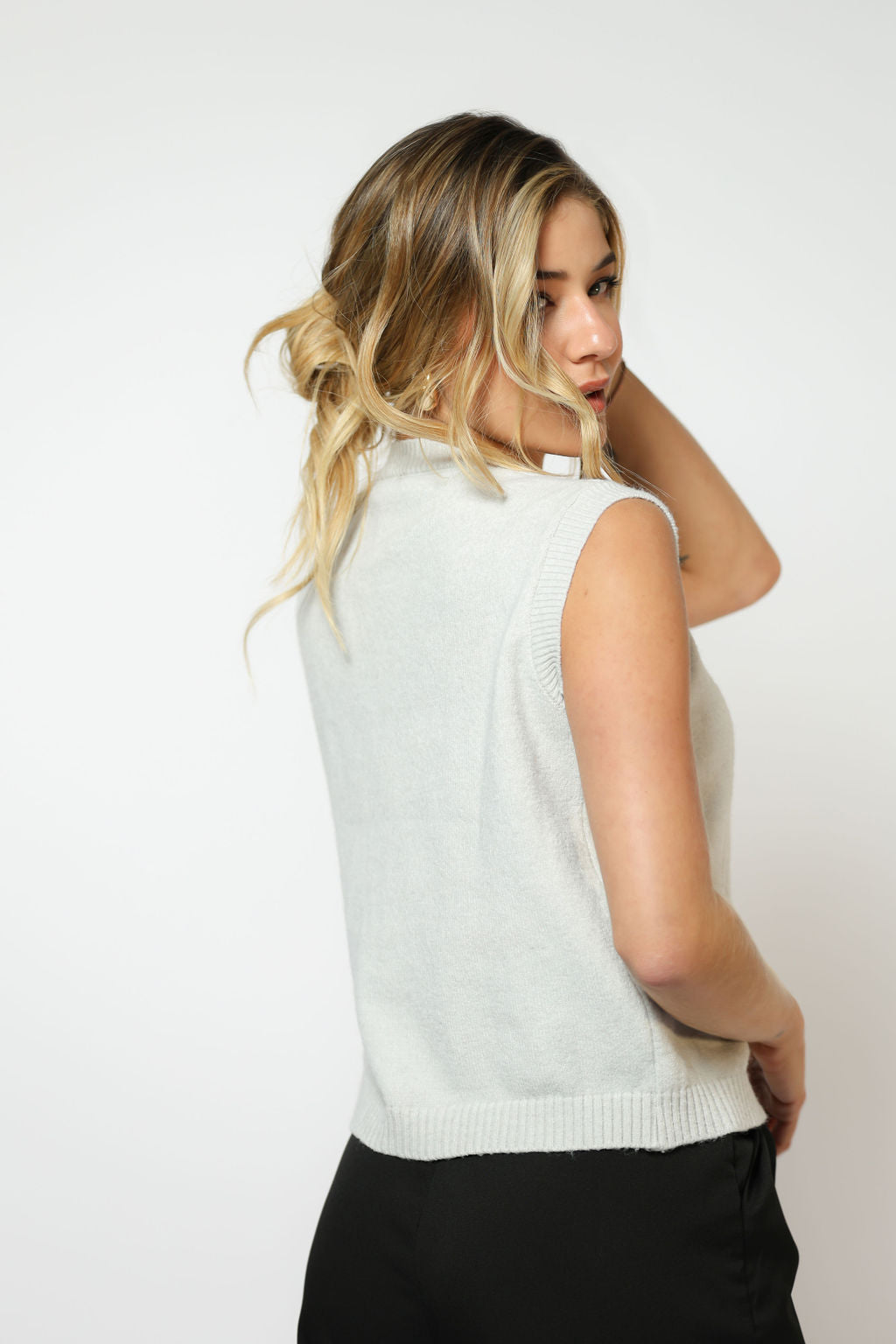 Praiano Sleeveless Cardigan