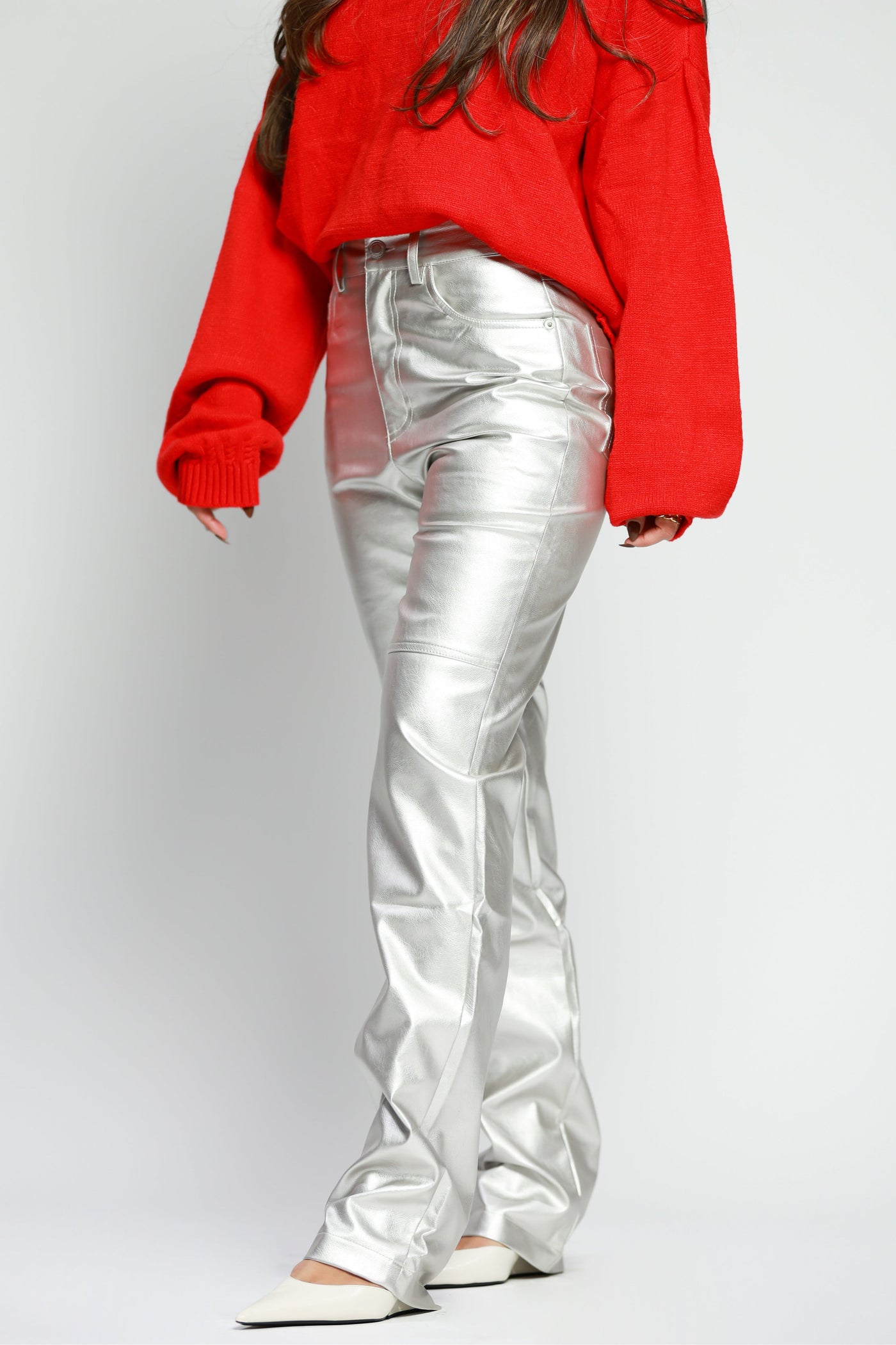 Silver Margarita Pants