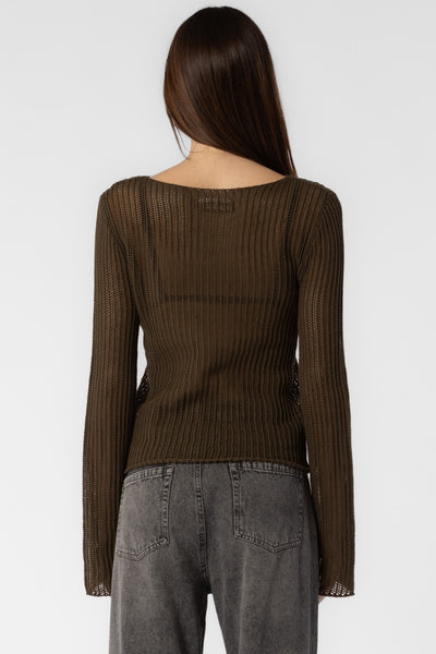 Matilda Mesh Knit Sweater