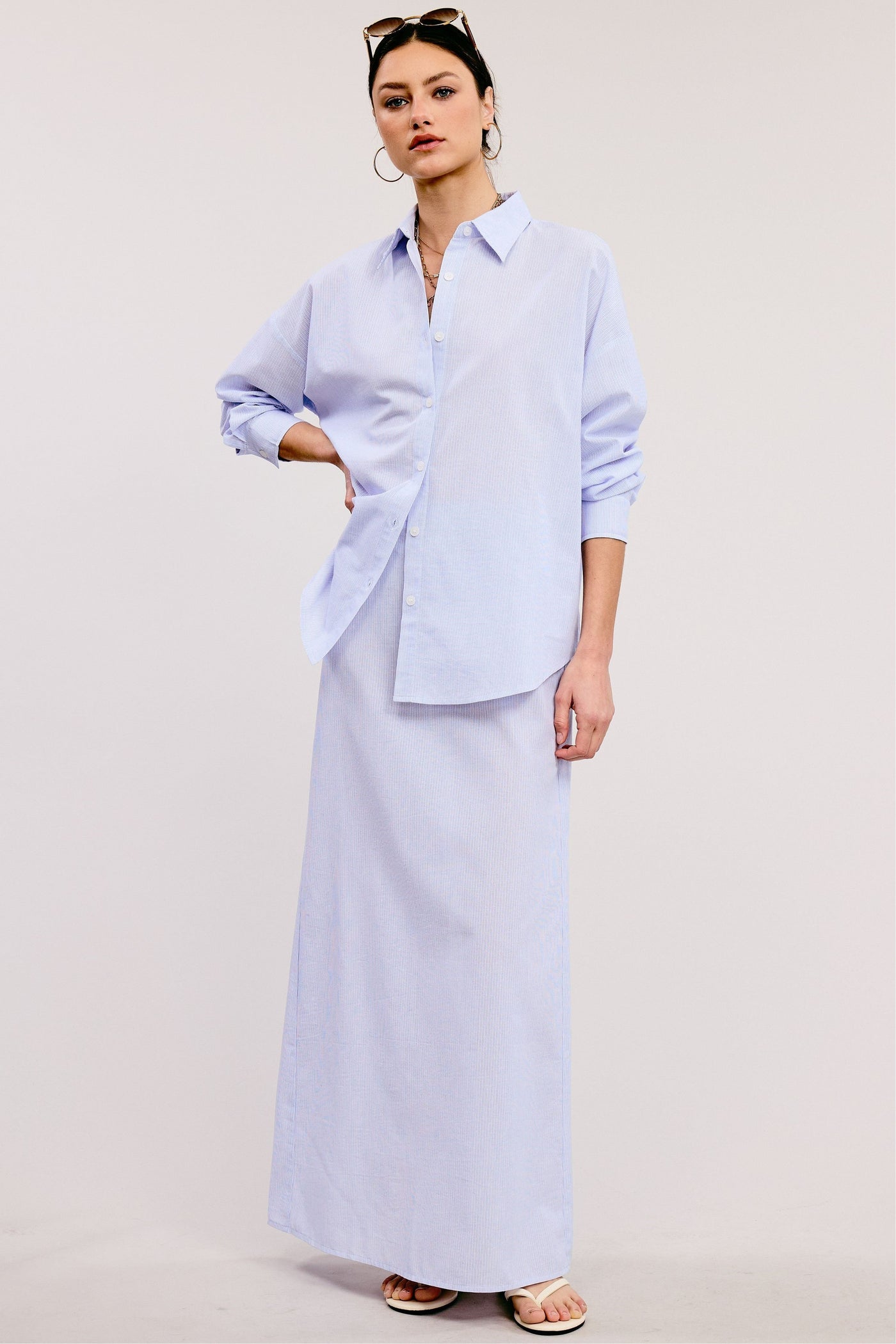 Capri Button-Up Set