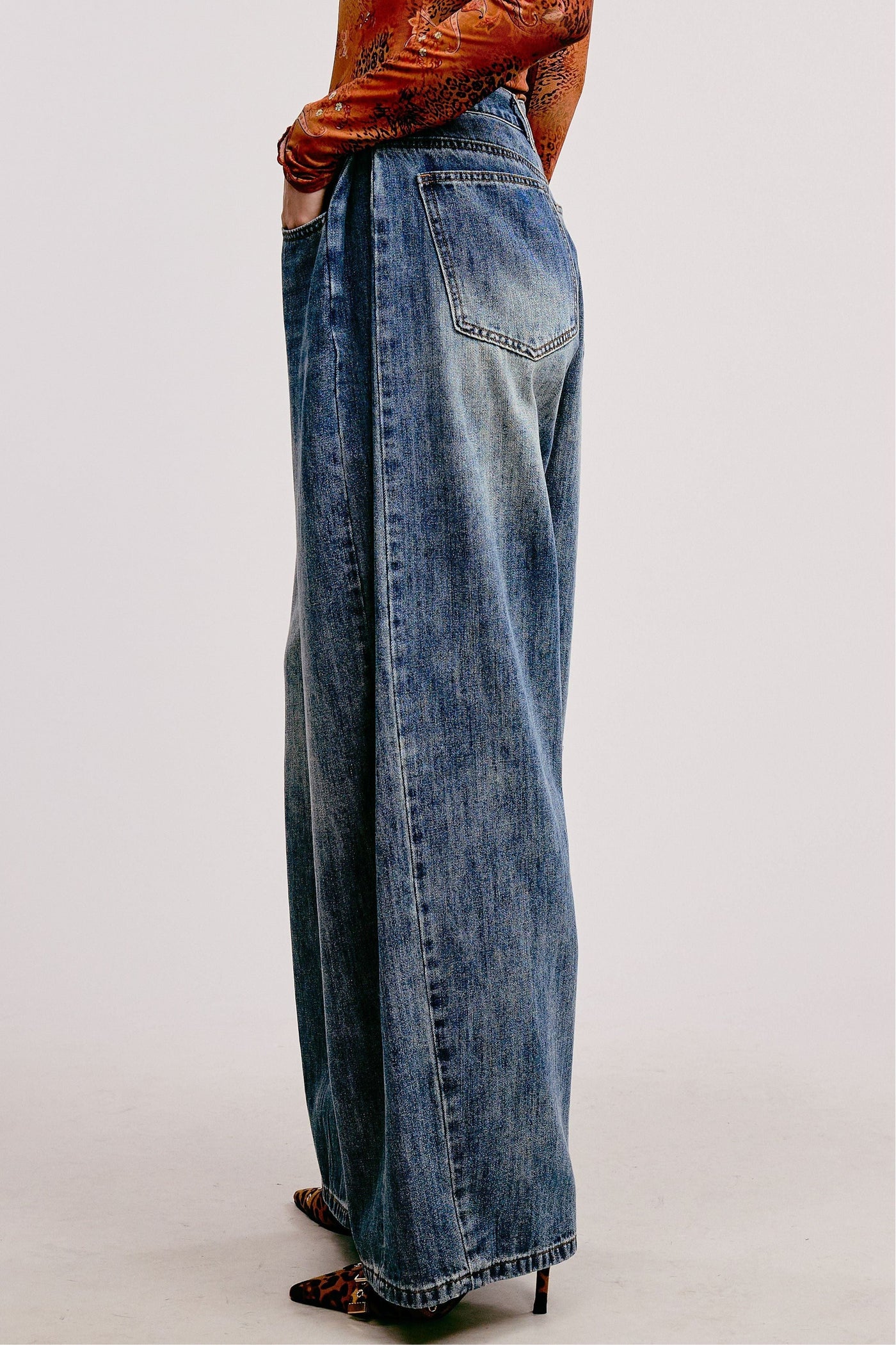 Downtown Denim Trousers