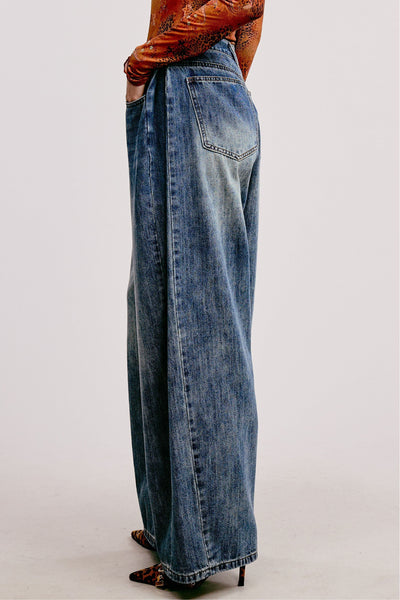 Downtown Denim Trousers