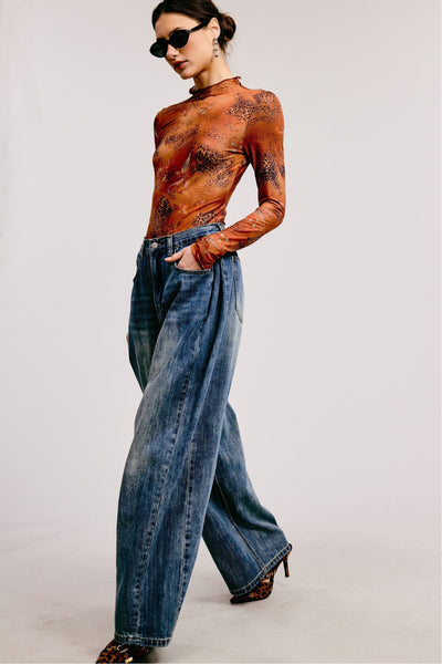 Downtown Denim Trousers