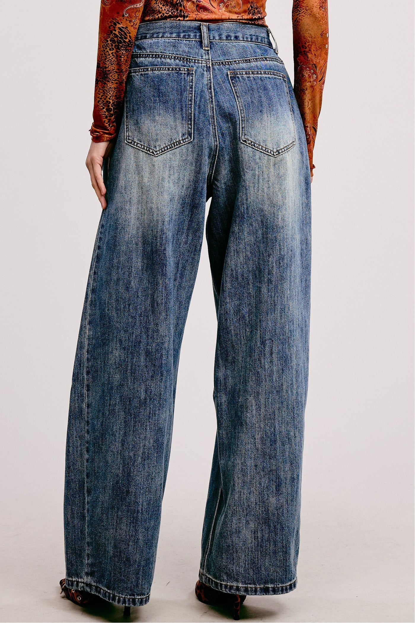 Downtown Denim Trousers