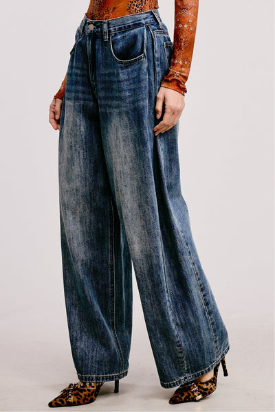 Downtown Denim Trousers