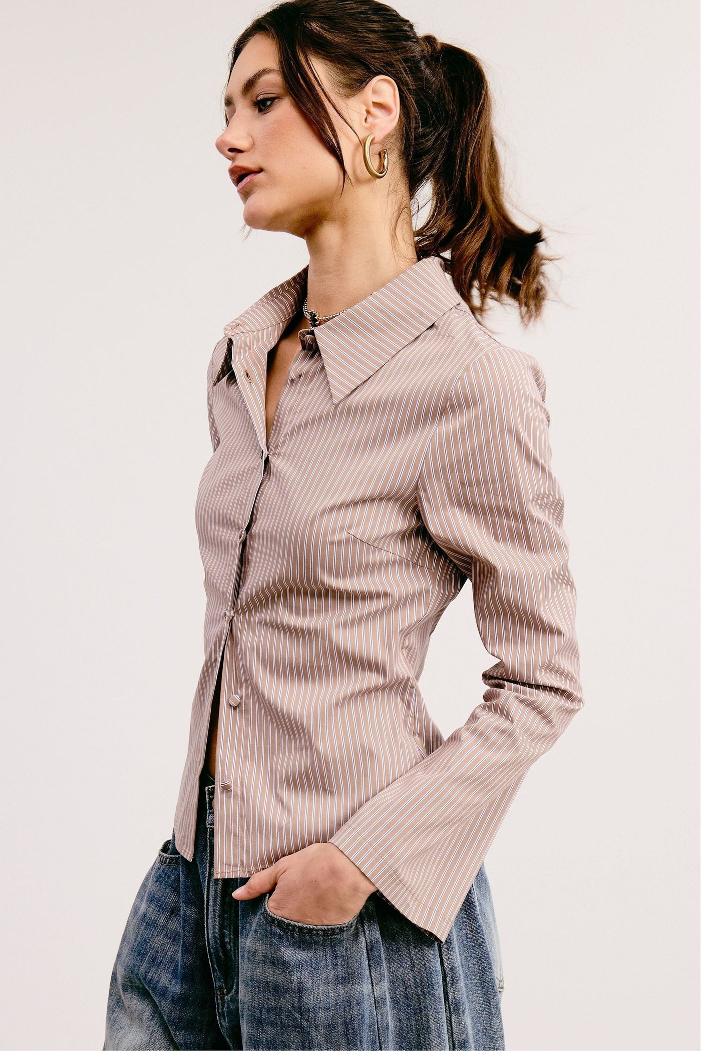 Tessa Stripe Shirt