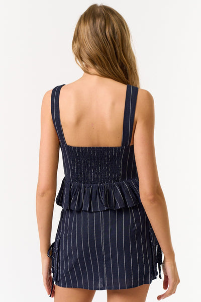 Peplum Top and Mini Skort Set