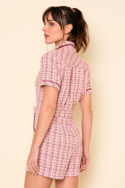 Coco Tweed Romper