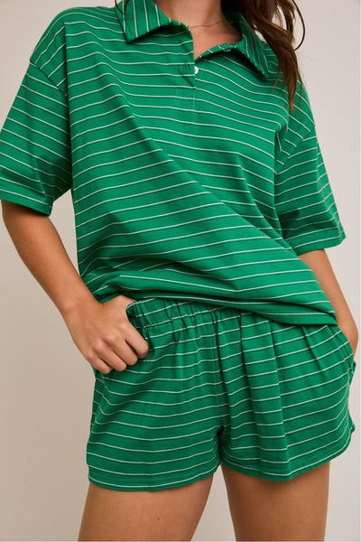 Varsity Green Lounge Set
