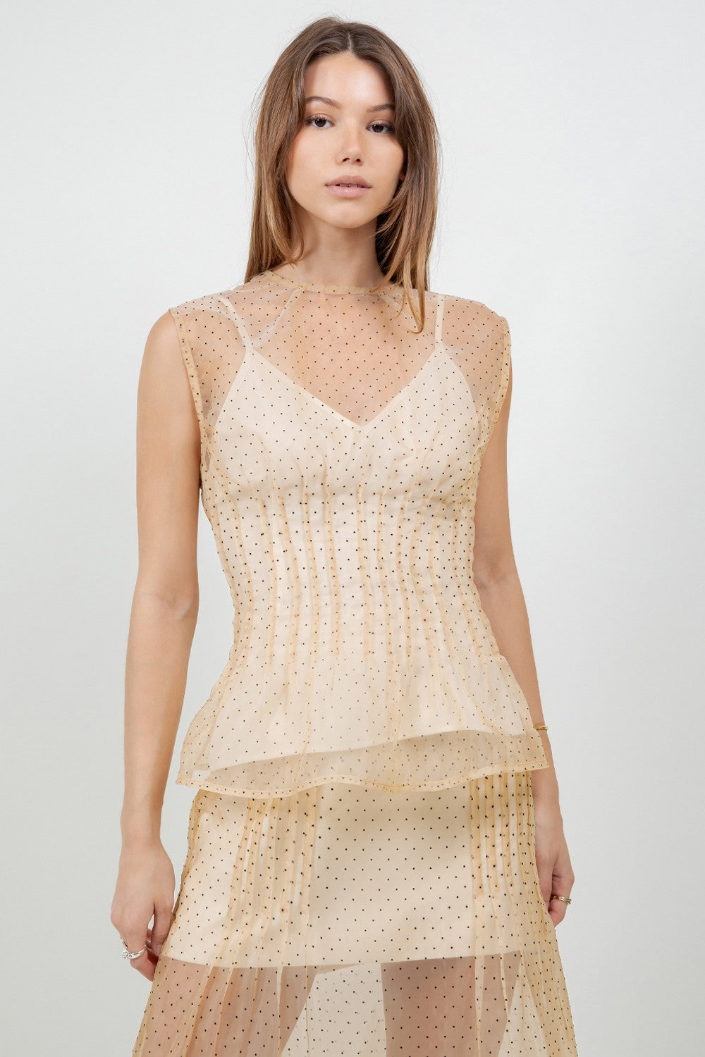 Sunset Polka Mesh Set