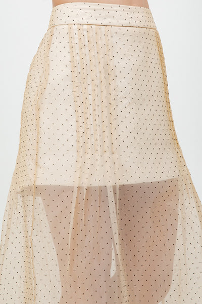 Sunset Polka Mesh Set