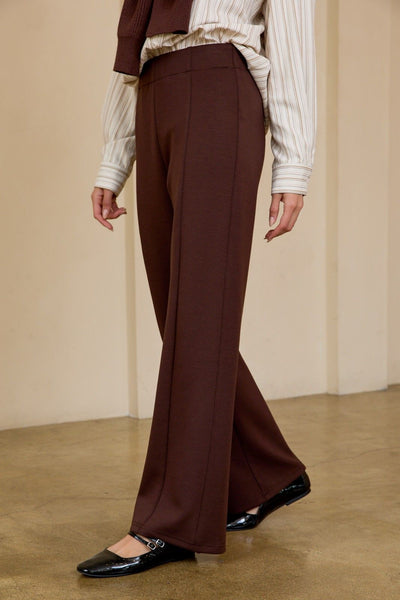 Cocoa Clean Lines Trousers