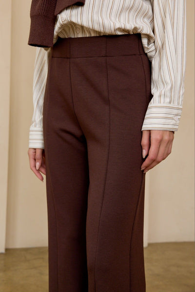 Cocoa Clean Lines Trousers