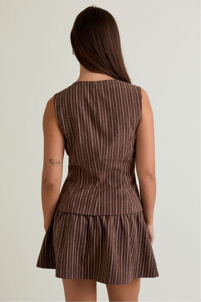 Vienna Pinstripe Set