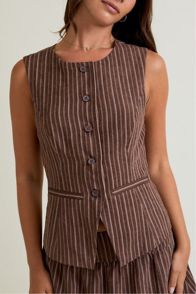 Vienna Pinstripe Set