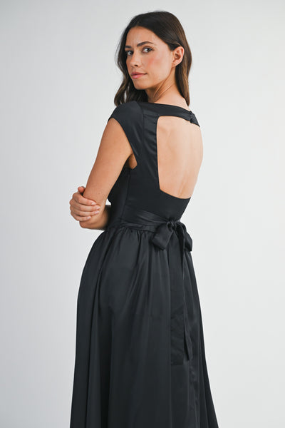 Ava Satin Dress
