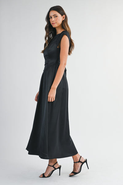 Ava Satin Dress