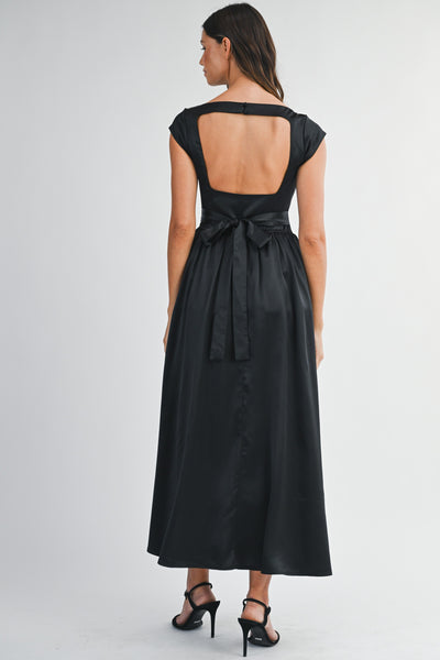 Ava Satin Dress