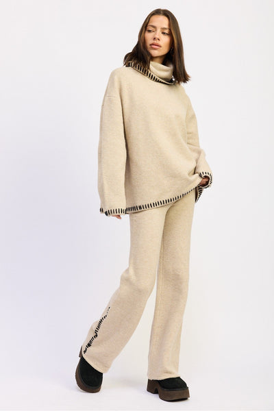 Siena Sand Knit Set
