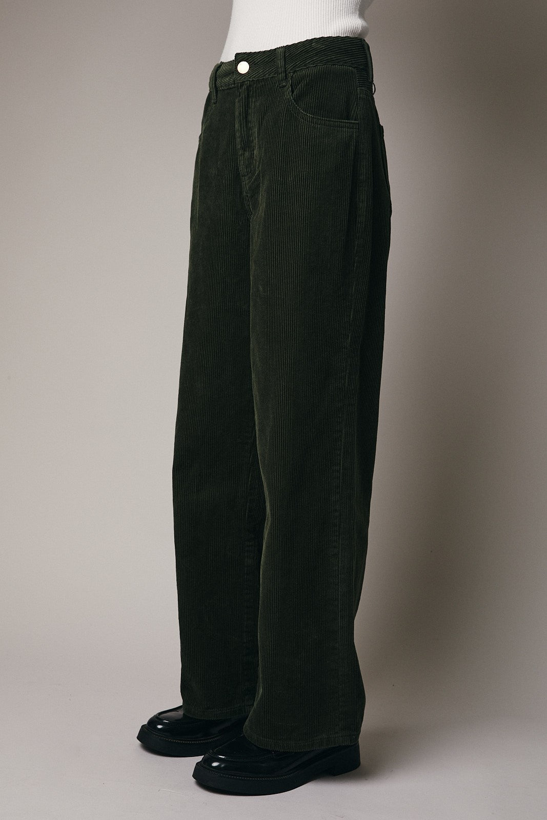 Corduroy Olive Set