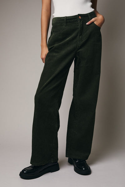 Corduroy Olive Set