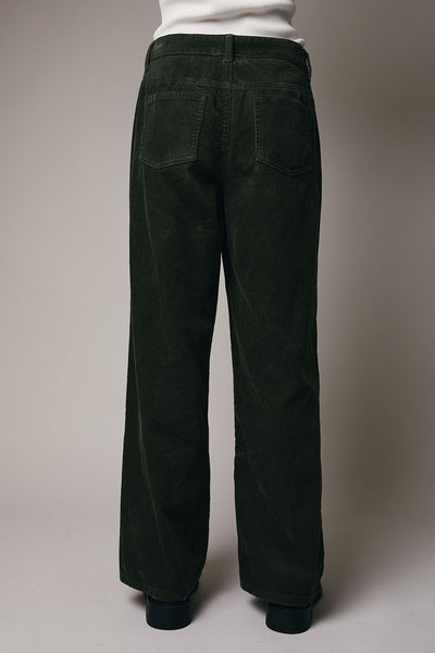 Corduroy Olive Set