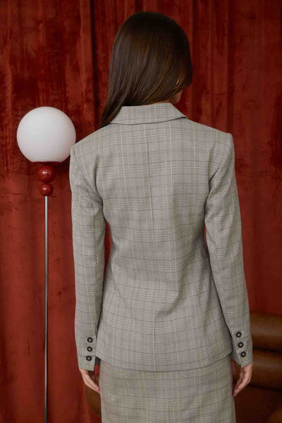 Plaid City Blazer