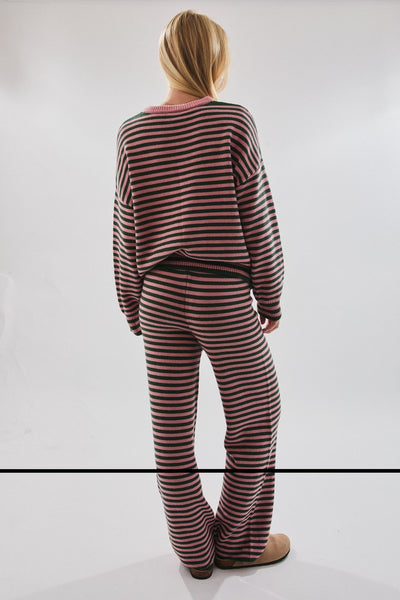 Candy Striped Knit Set (Pre-Order)