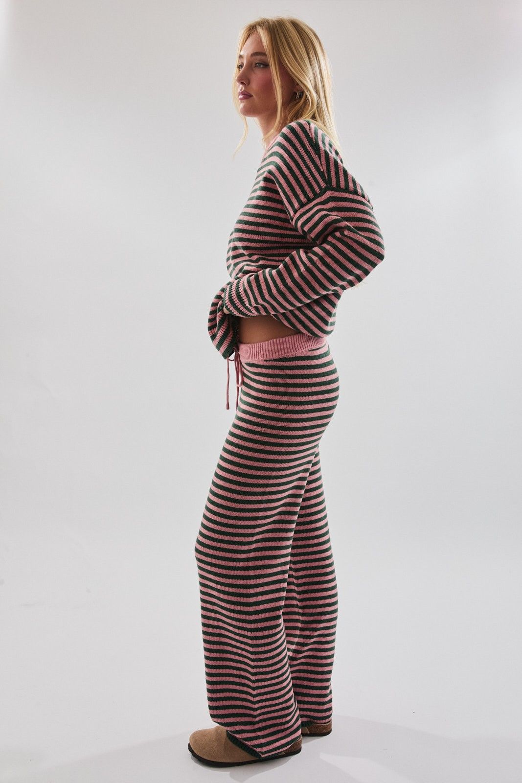 Candy Striped Knit Set (Pre-Order)