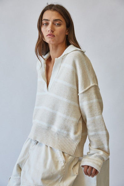 Anette Polo Knit Sweater