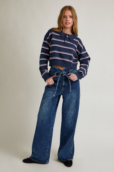 Willa Paperbag Denim (Pre-Order)