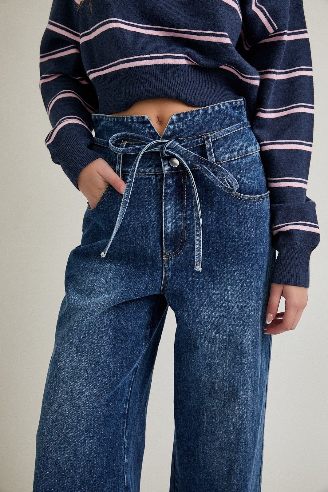 Willa Paperbag Denim (Pre-Order)