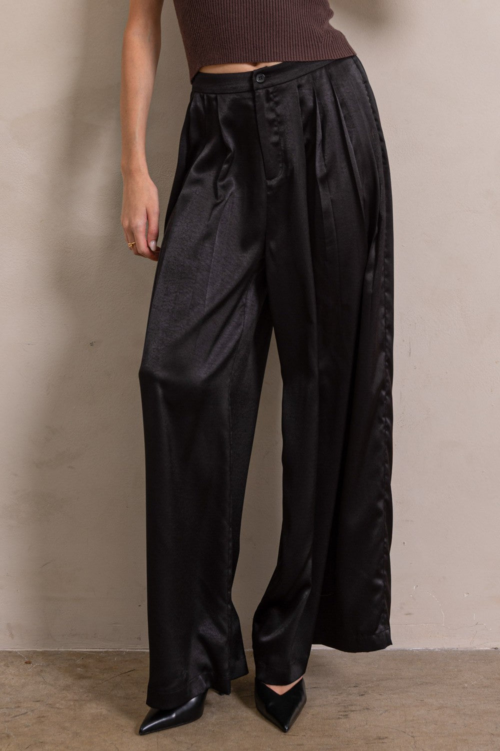 Moonlight Satin Trousers
