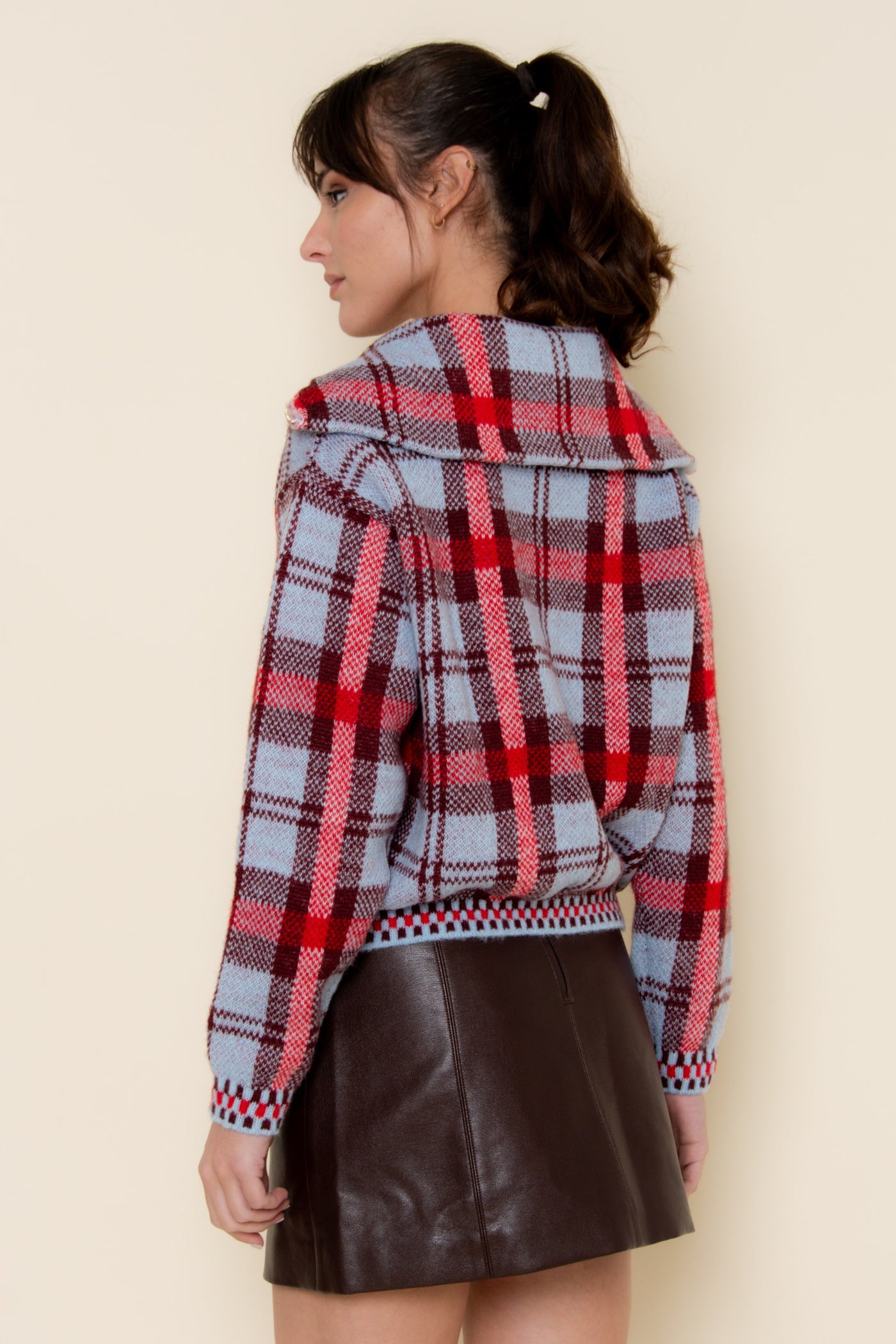 Cambridge Checkered Zip-Up