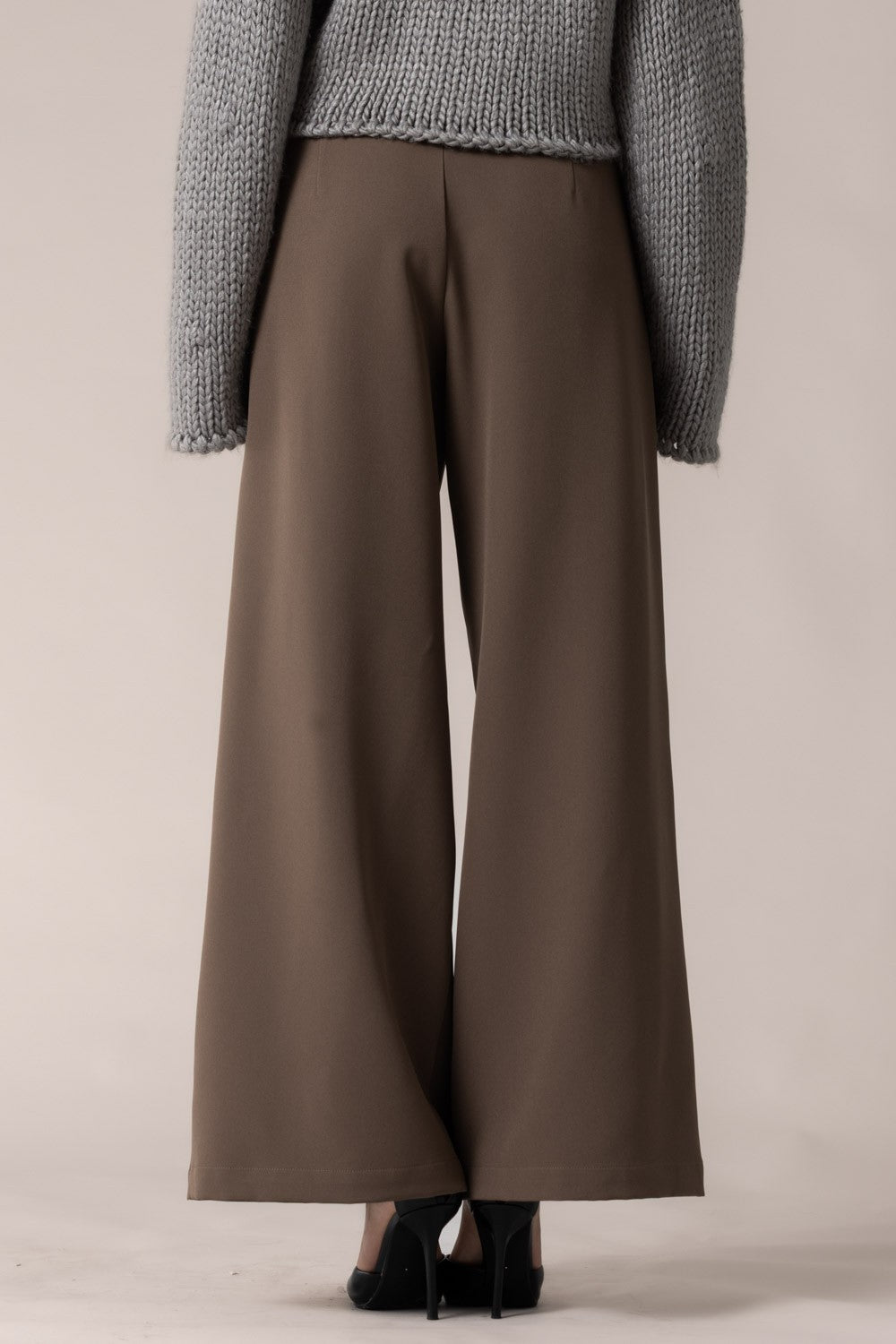 Mocha Belted Trousers