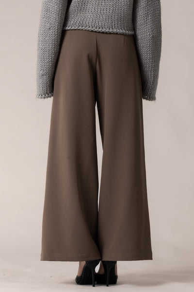 Mocha Belted Trousers