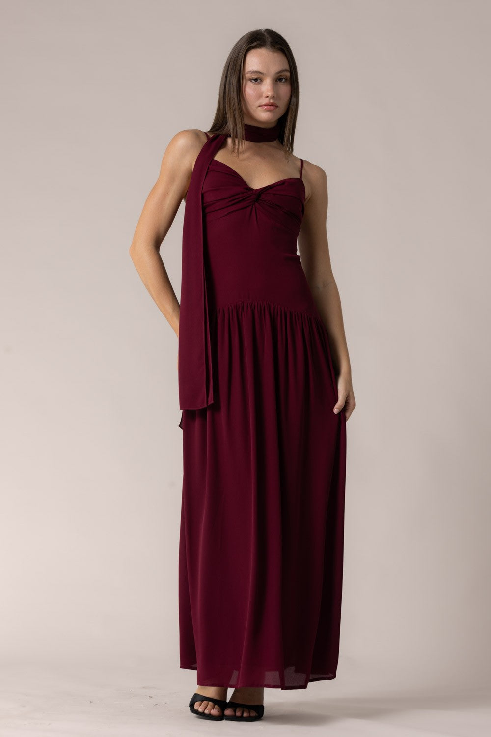 Chianti Crush Maxi Dress