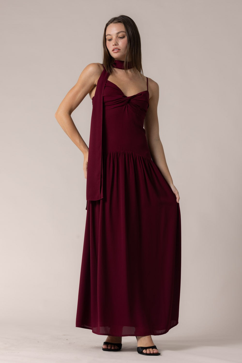 Chianti Crush Maxi Dress