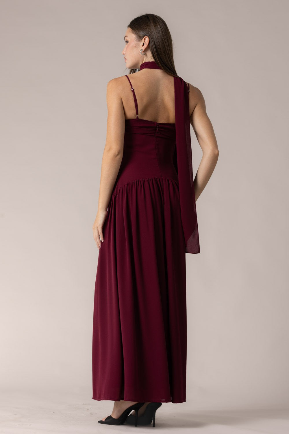 Chianti Crush Maxi Dress