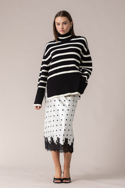 La Parisienne Knit Turtleneck