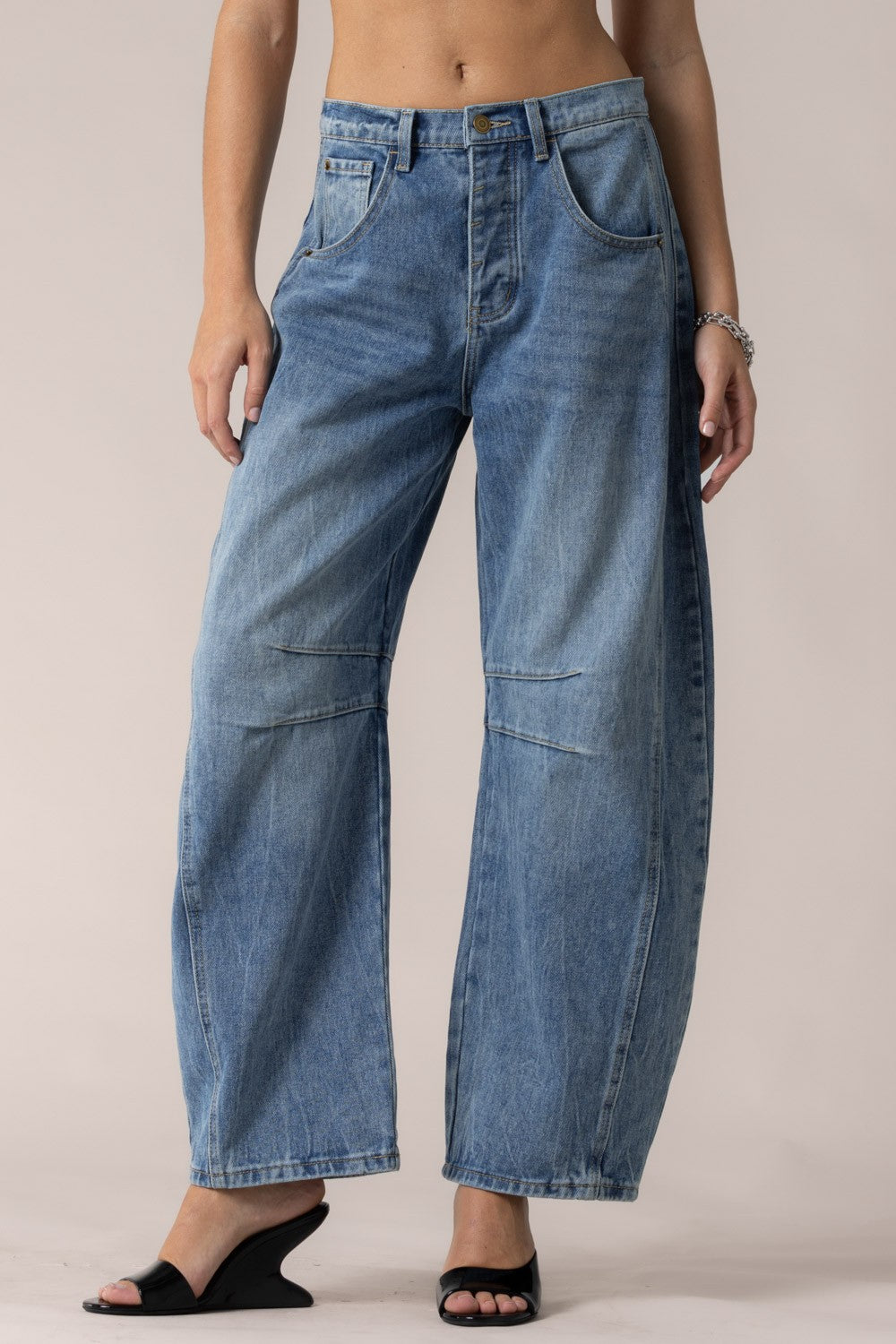 Monaco Barrel Jeans