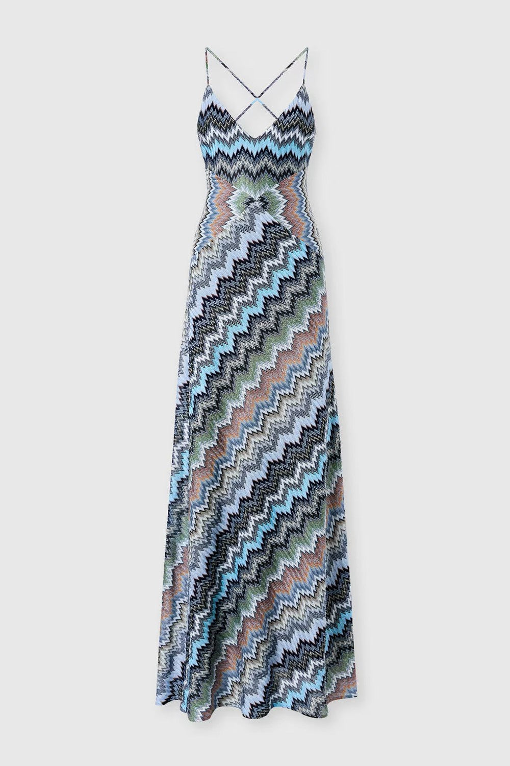 azure knit dress SOVERE Recline Knit Dress in Azure