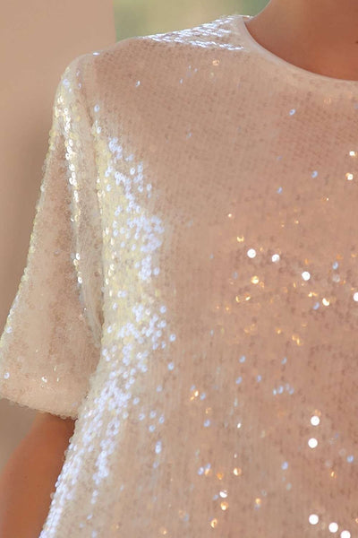 Starlight Sequin Knit Top