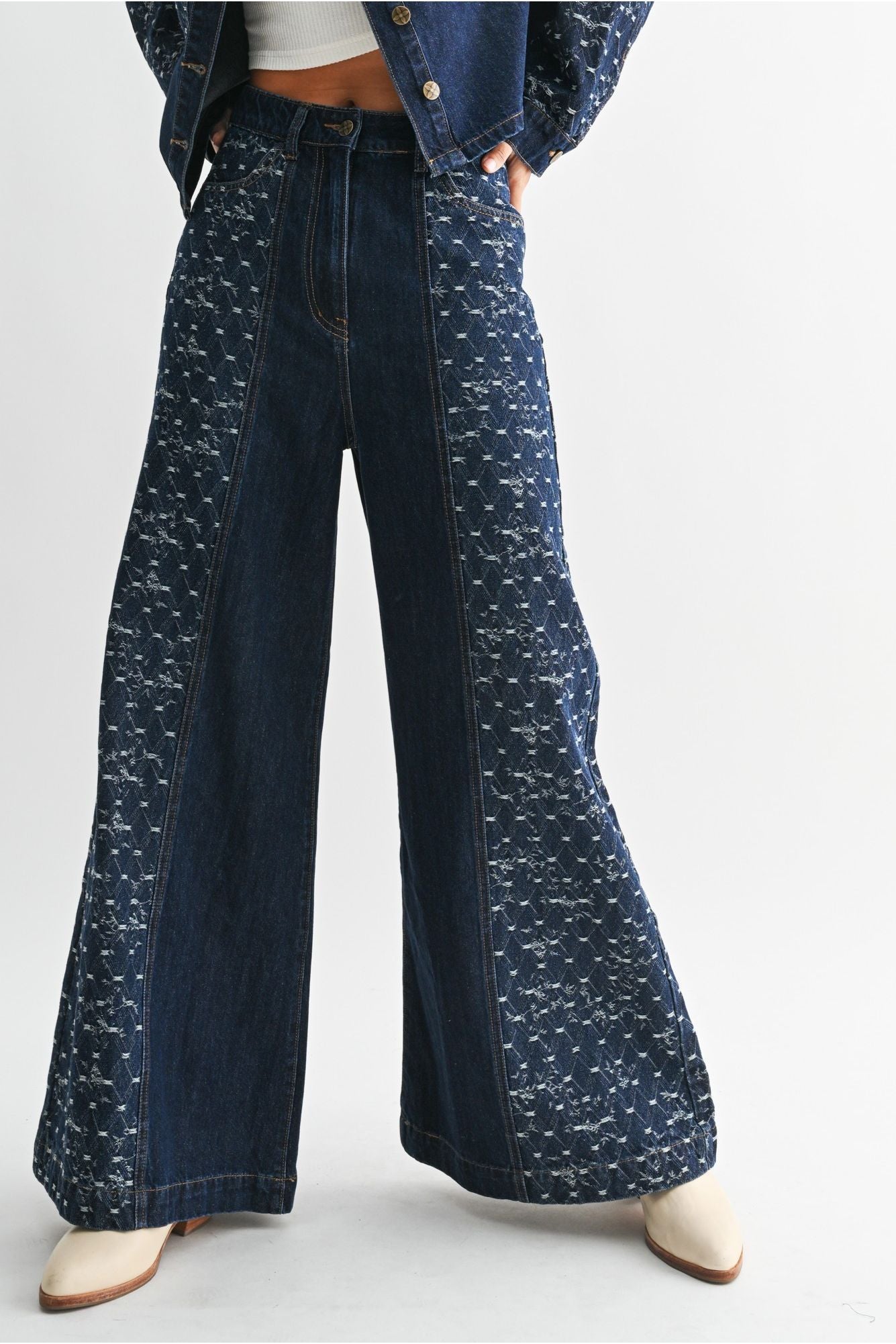 Indigo Echo Denim Set