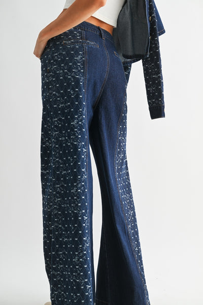 Indigo Echo Denim Set