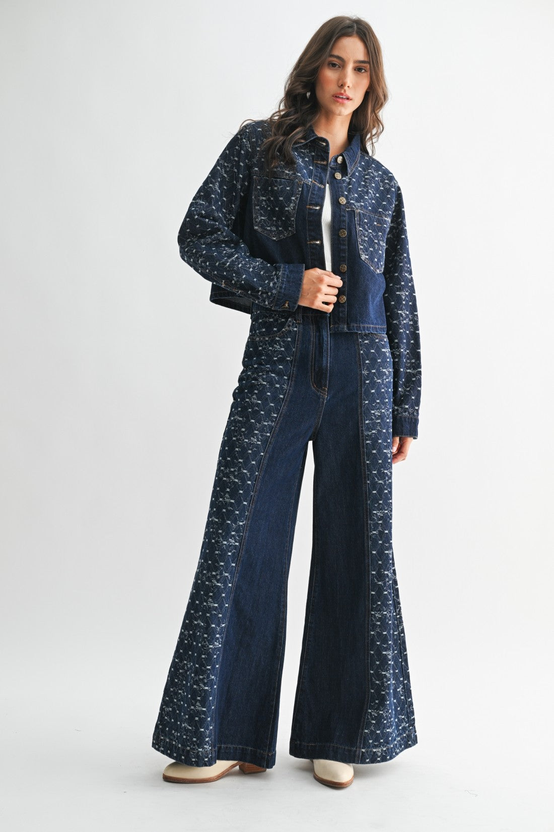 Indigo Echo Denim Set