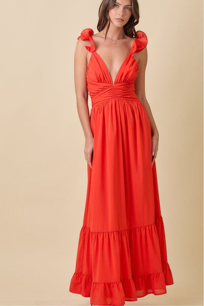 Flamenco Bloom Maxi Dress