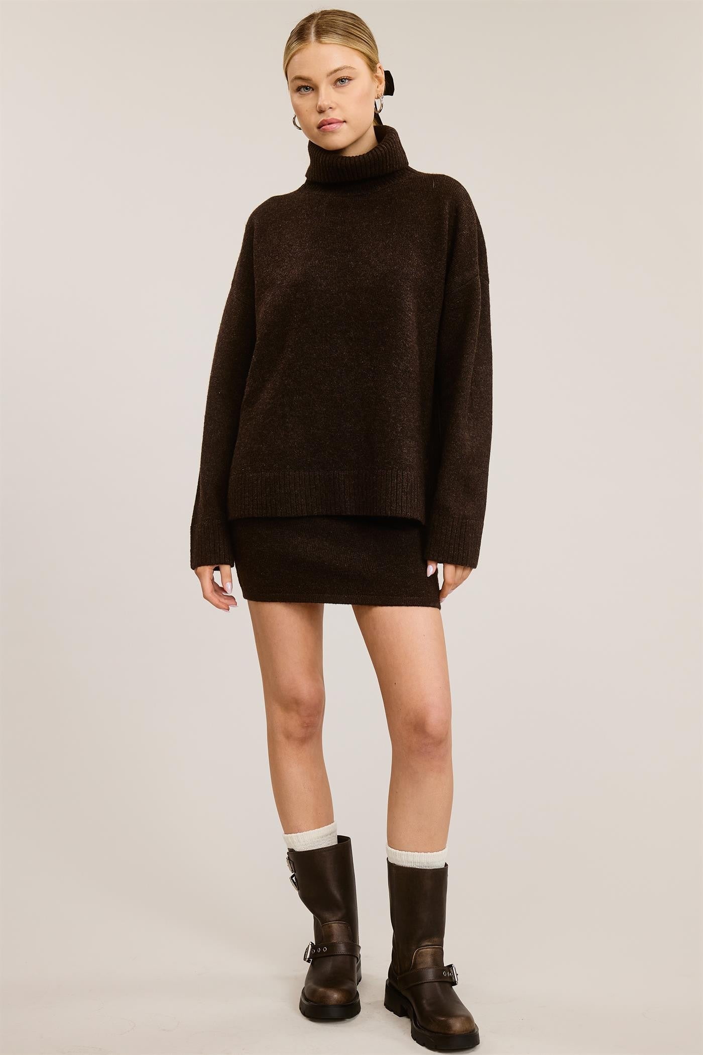 Cinnamon Knit Set