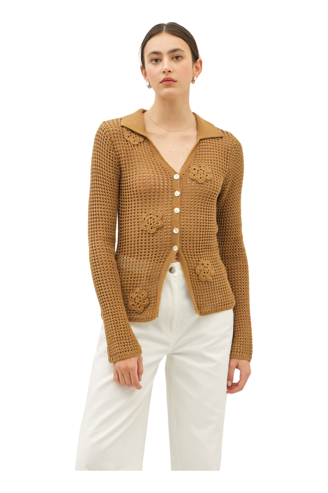 Honeycomb Bloom Cardigan