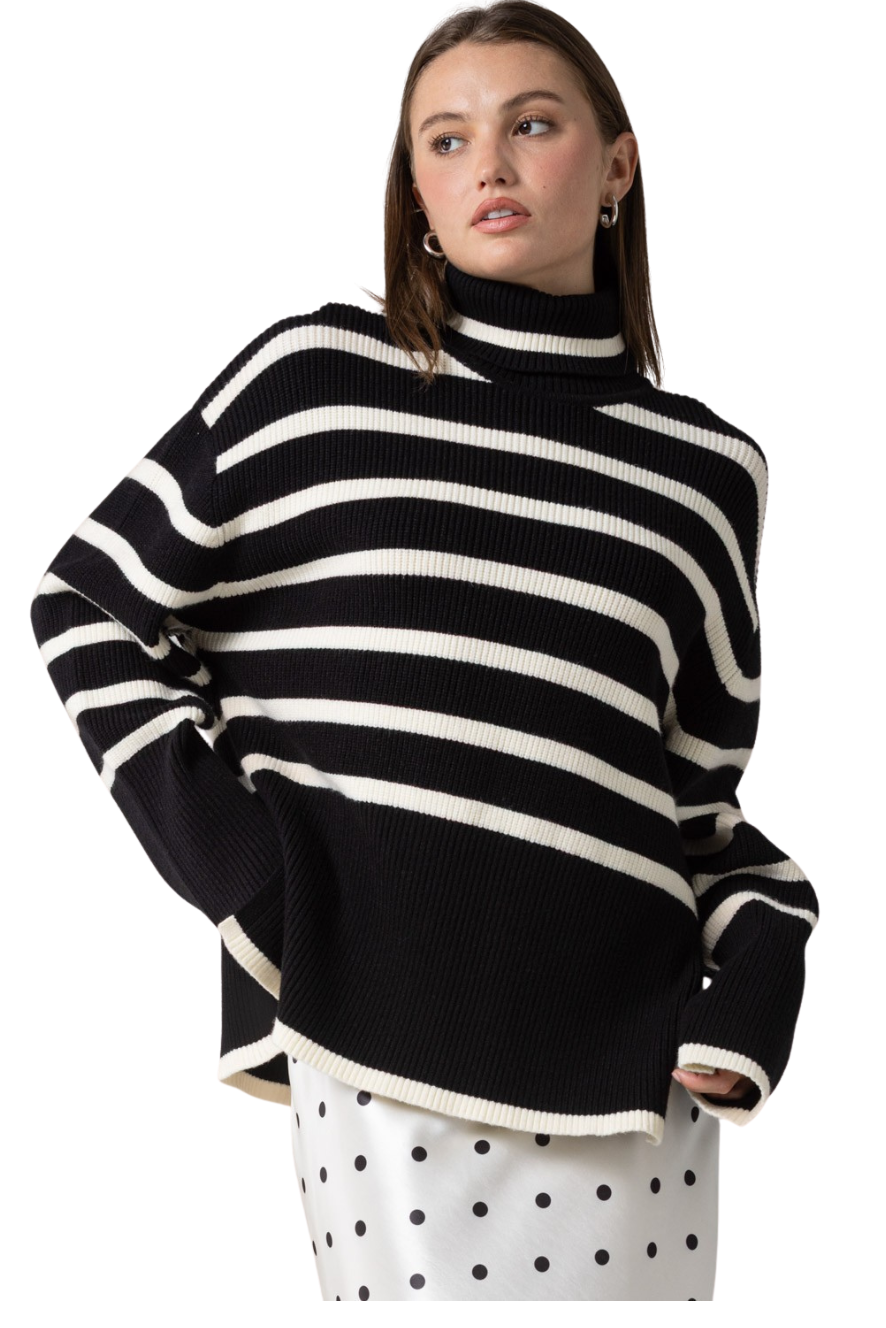 La Parisienne Knit Turtleneck